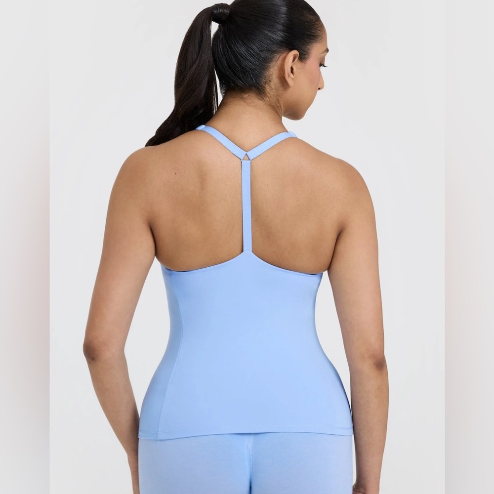 Oner Active Timeless Square Neck Vest | Powdered Blue - S - Picture 5 of 6